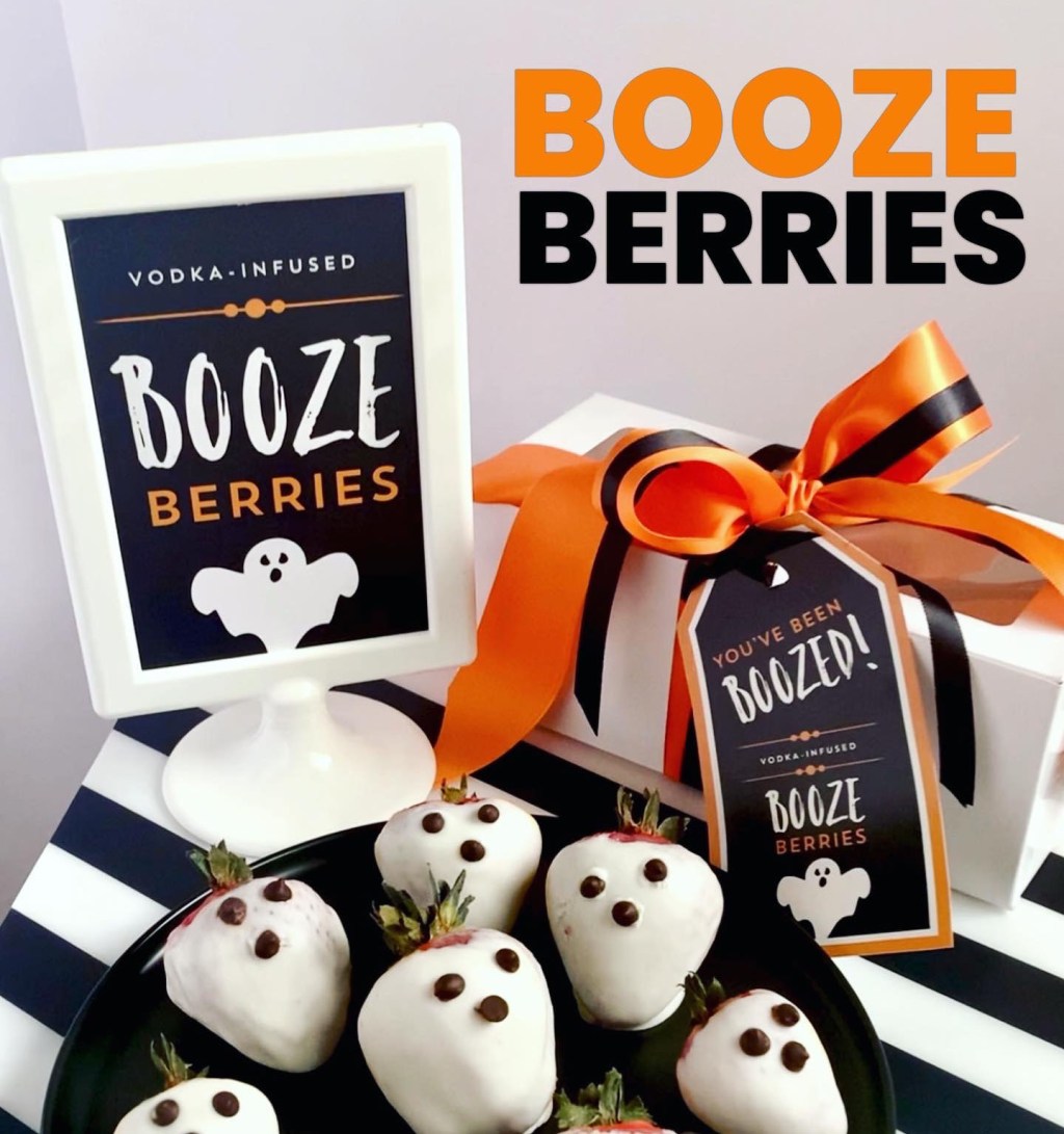 Booze Berries: Recipe + Free&nbsp;Printables